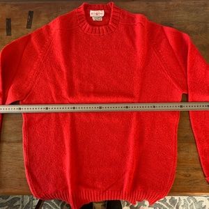 Red Wool Sweater